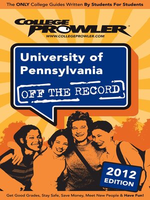 cover image of University of Pennsylvania 2012